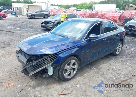 2023 Audi A3 Premium 40 Tfsi Quattro S Tronic из США, поврежденный, VIN WAUGUDGY5PA070214